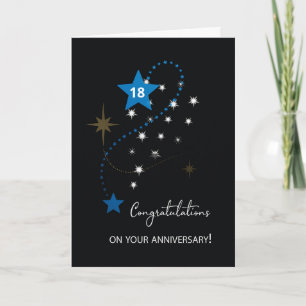 Eighteenth Employee Anniversary Congratulations Card