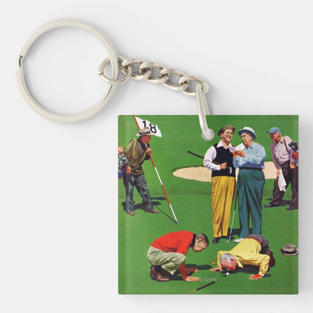 Eighteenth Hole Keychain (Front)