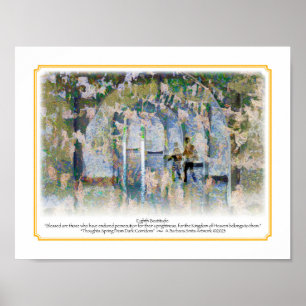 Eighth Beatitude Size 8.5x11 Poster