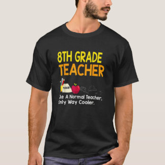 Eighth Grade Teacher 8th Grade Definition Back To T-Shirt