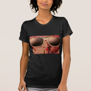 Eighties retro fashion girl T-Shirt