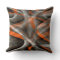 Eighties Vibes Burned Orange and Grey Layered Curv
