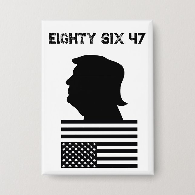 Eighty Six 47 Button/Pin (Front)