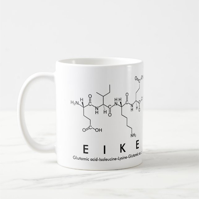 Eike peptide nom mug (Gauche)