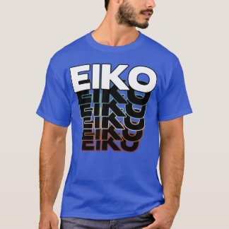 Eiko Funny Retro Vintage Sunset Eiko 80s 90s frien T-Shirt