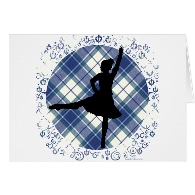 Eildon Tartan, danseuse de Highland (Devant horizontal)