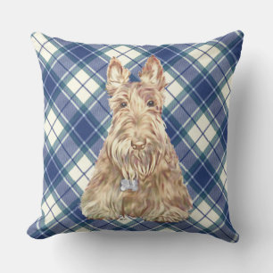 Eildon Tartan Scottie Throw Pillow