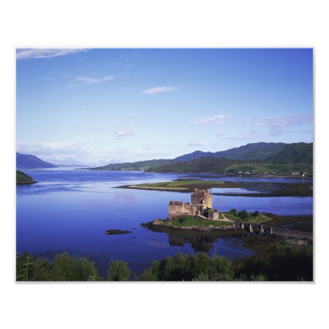 Eilean Donan Castle, Dornie, Highlands, Photo Print (Front)