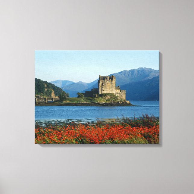 Eilean Donan Castle, Highlands, Scotland 3 Canvas Print (Front)