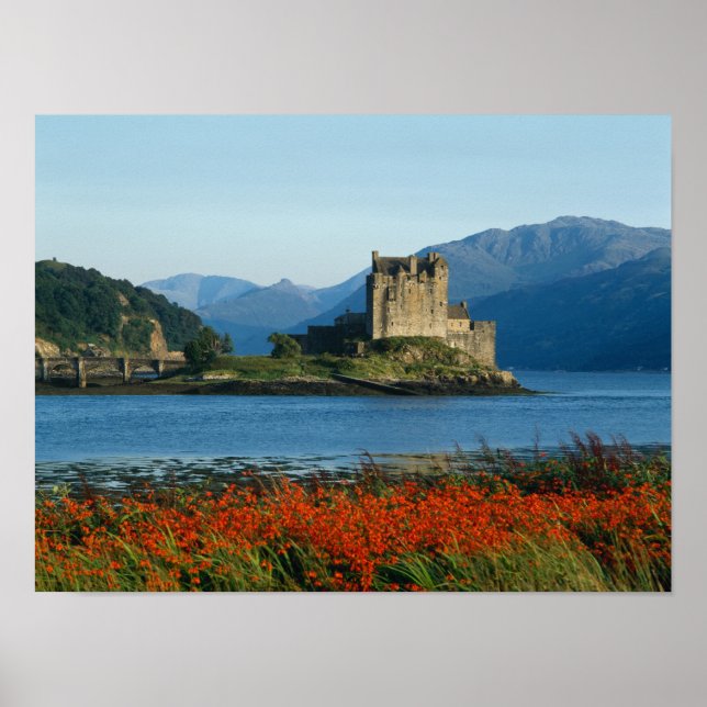 Eilean Donan Castle, Highlands, Scotland 3 Poster (Front)