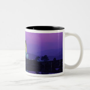 Eilean Donan Castle, Highlands, Scotland Two-Tone Coffee Mug