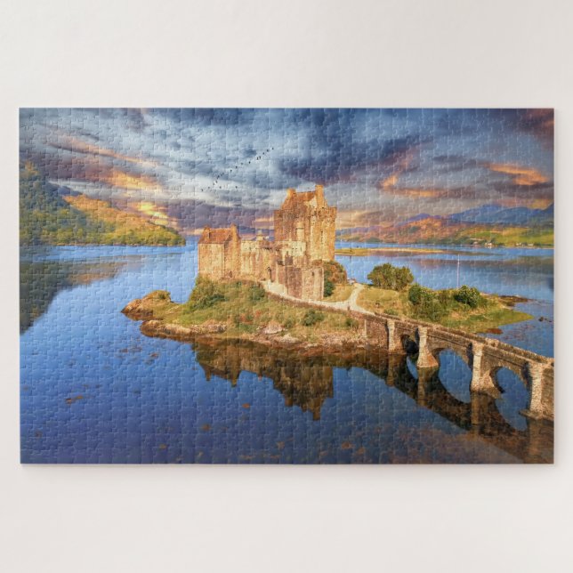 Eilean Donan Castle Jigsaw Puzzle (Horizontal)