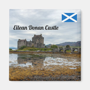 Eilean Donan Castle, Loch Duich - Scotland, UK Magnet