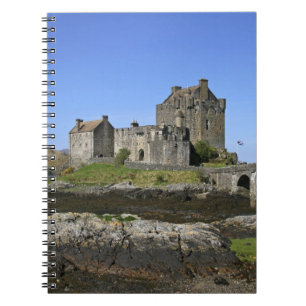 Eilean Donan Castle, Scotland. The famous Eilean 2 Notebook