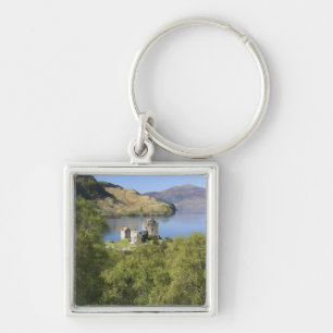 Eilean Donan Castle, Scotland. The famous Eilean Keychain