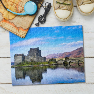 Eilean Donan Castle scottish iconic attractions Jigsaw Puzzle