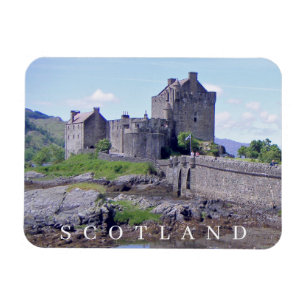 Eilean Donan Castle view fridge magnet