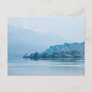 Eilean Munde on Loch Leven, Scotland Postcard