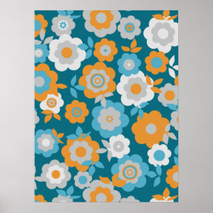 Eilin's Spring Flowers Poster