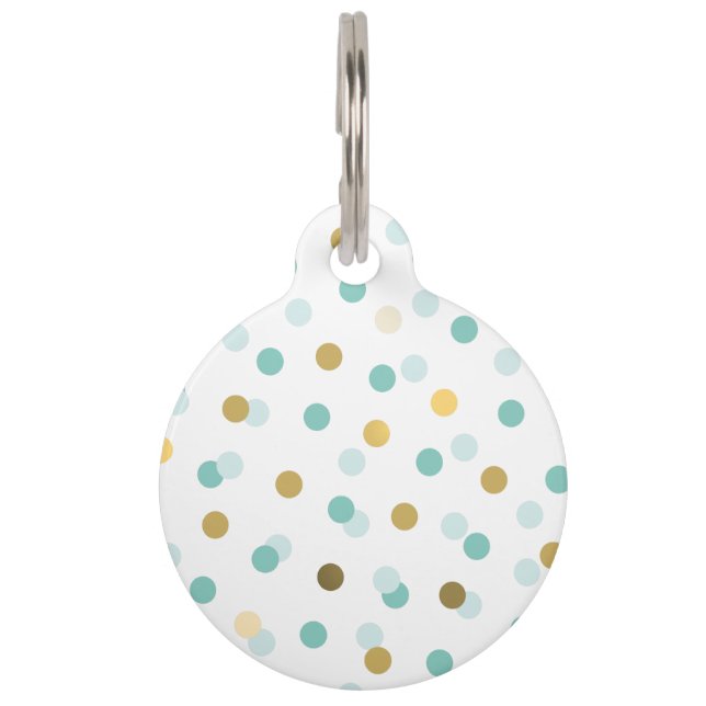 Eilin's Trendy Pattern Pet Tag (Front)