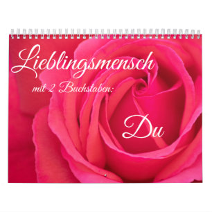 Ein ganzes Jahr Blumen für Deinen Lieblingsmensch! Calendar