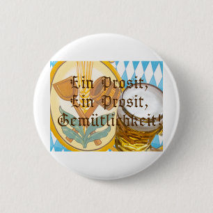 Ein Prosit 2 Inch Round Button