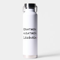 Einatmen Ausatmen Lächeln Sprüche Statement