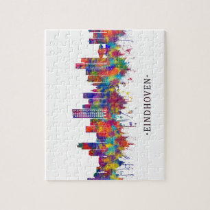 Eindhoven Netherlands Skyline Jigsaw Puzzle