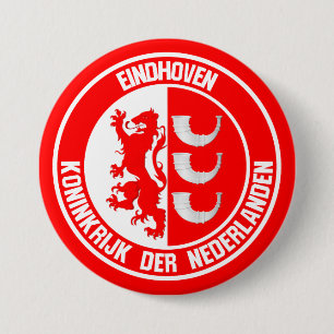 Eindhoven Round Emblem 3 Inch Round Button