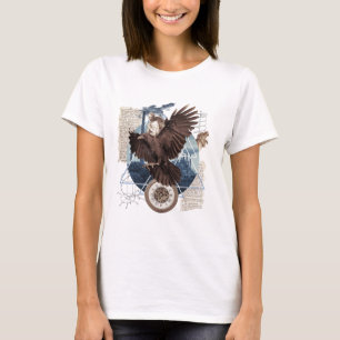 Eine schöne Collage mit Adler    T-Shirt