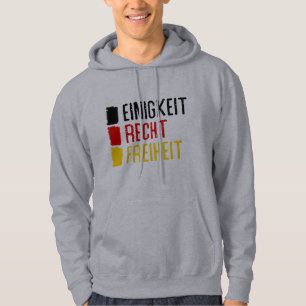 Einigkeit Recht Freiheit Allemagne Moto Sweat - sh