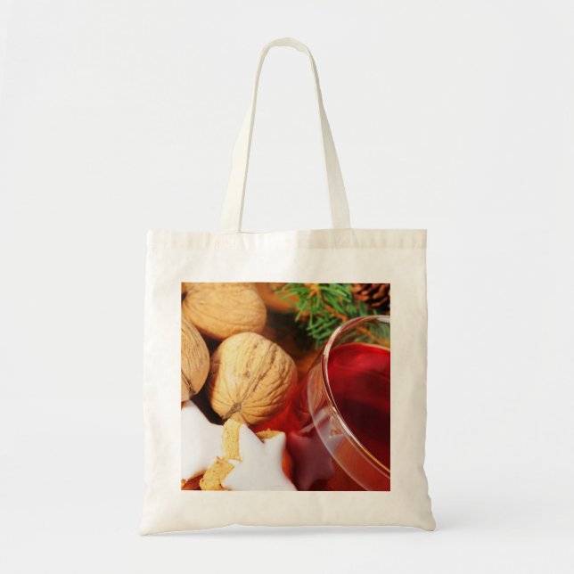 Einkaufstasche frohes Fest Tote Bag (Front)