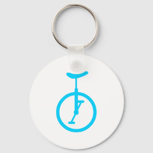 Einrad unicycle keychain