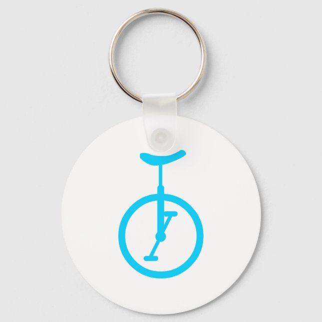 Einrad unicycle keychain (Front)