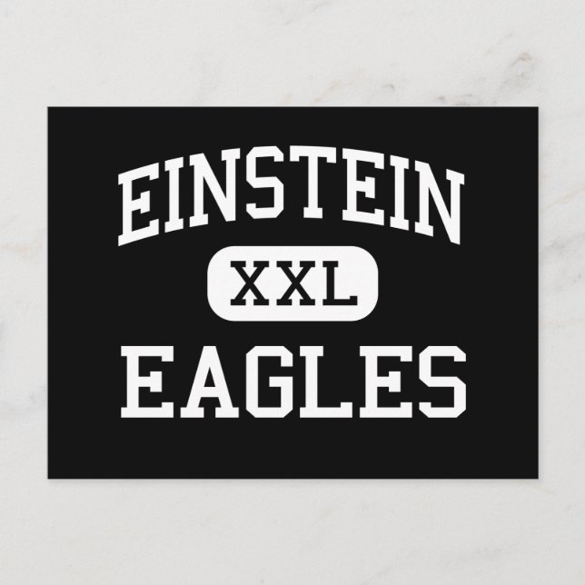 Einstein - Eagles - Junior - Appleton Wisconsin Postcard (Front)