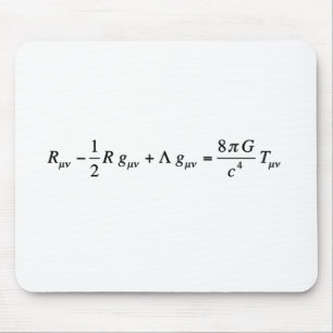 Einstein field equation of general relativity mouse pad
