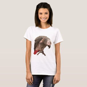 Einstein Parrot Waving T-Shirt