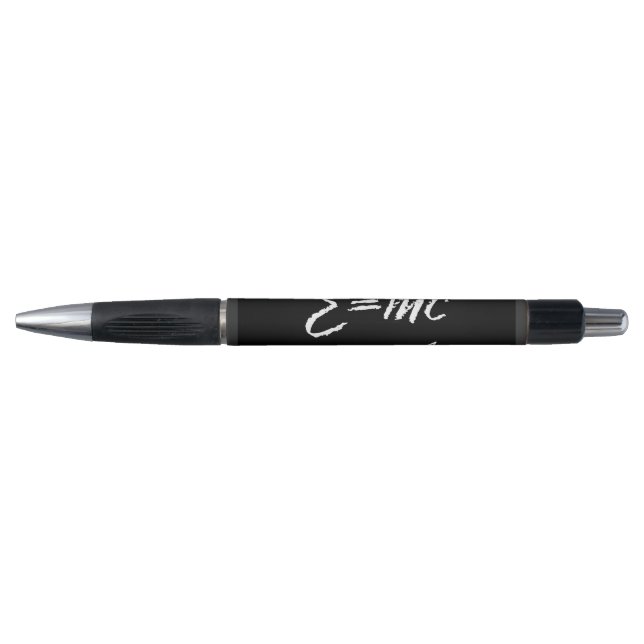 Einstein's Famous Equation Minimalist design Pen (Front)