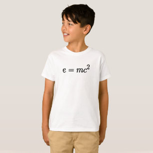 Einstein's Theory of Relativity Equation Nerdy T-Shirt