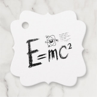 Einstein's Theory of Relativity. Formula Favour Tags