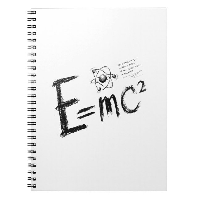  Einstein's Theory of Relativity. Formula Notebook (Front)