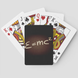 Einstein's Theory Playing Cards