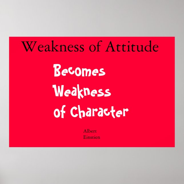 Einstien quote poster (Front)