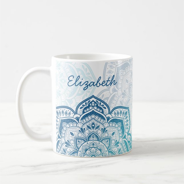 Eira Mandala Personalized Mug (Left)