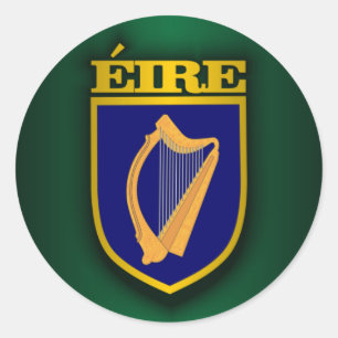 Eire Classic Round Sticker
