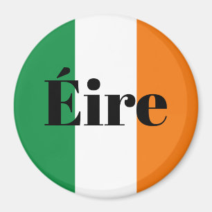 Éire fridge magnet with flag of Ireland