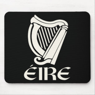 Eire Gaelic Ireland Eireann Irish Pride Harp St Pa Mouse Pad