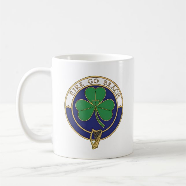 Éire go Brách - Ireland Forever Coffee Mug (Left)