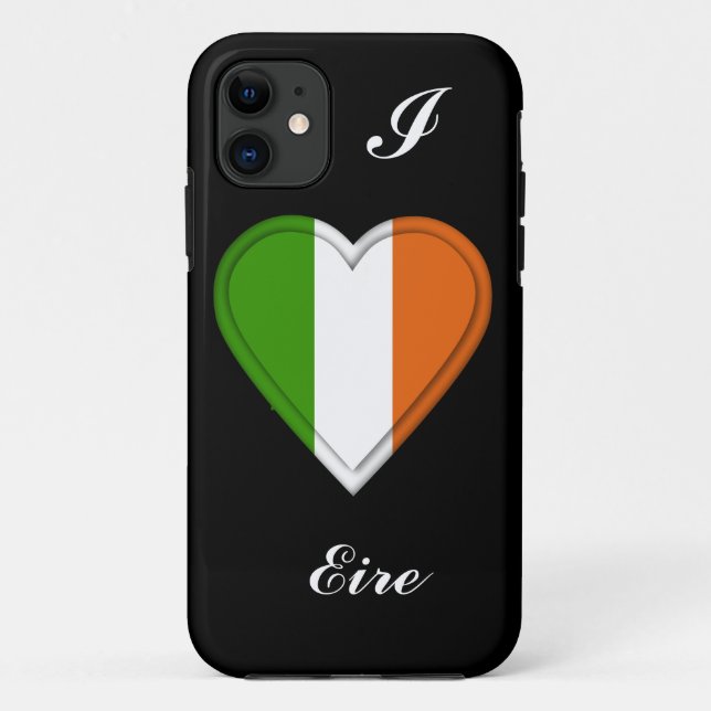 Eire Ireland Irish flag Case-Mate iPhone Case (Back)