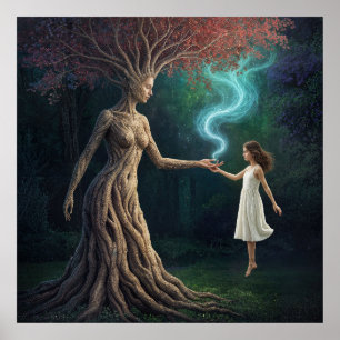 "Eirene’s Woodland Crossing” – A Surreal Reality Poster